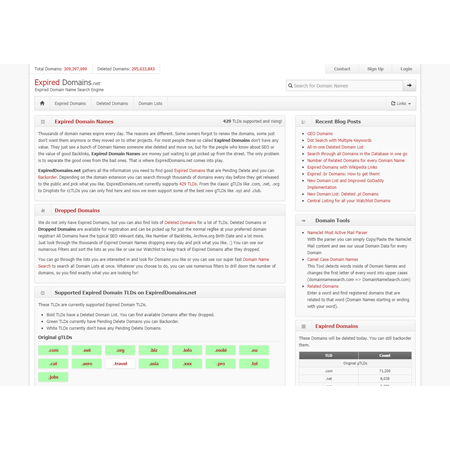 expired domains